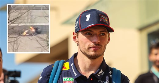 Verstappen voor het eerst in nieuwe auto, domper Red Bull na crash Hadjar: ‘Maar eerste dag was heel positief’