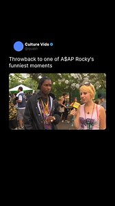 485K views · 4.2K reactions | It's been 12 years since ASAP Rocky had one of his most awkward but hilarious interviews 藍 #asaprocky #interview #funnymoments #throwback | Hip Hop Hero | Facebook