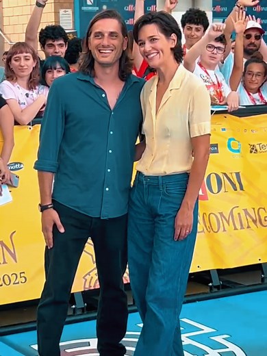 Luca Marinelli e Alissa Jung al Giffoni Film Festival