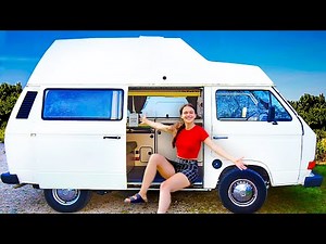 VAN TOUR | Living in a Westfalia Camper Van (Tiny Home On Wheels)