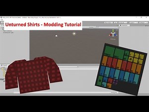 Unturned Modding - Step 3 : Shirts --- [[UCMT]] *READ DESCRIPTION*