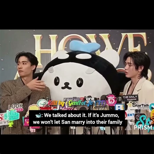 Papa Tay telling his plan in case San chooses Mo 😆😂 don't worry, Mo has moved on 😅 #polcasan #taynew