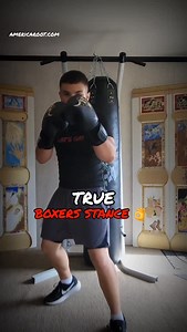 True Boxer's Stance . 💯 . #boxing #training #stance | americaroot.mma