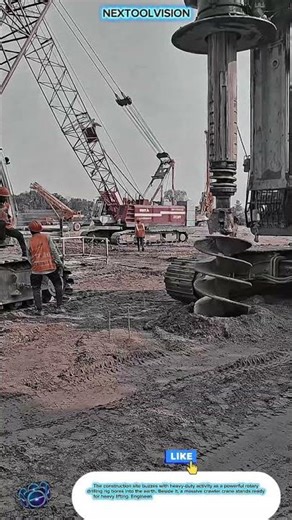 Système de forage pour pieux de fondation profonds