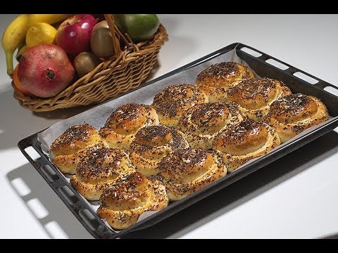 Mekana peciva sa sjemenkama Soft Buns Recipe - Sašina kuhinja