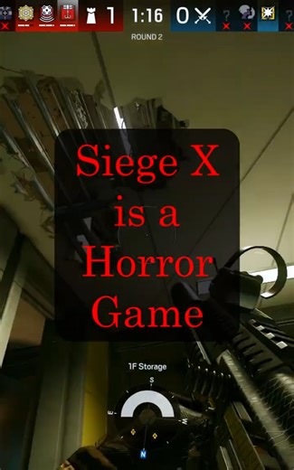 Siege X is a Horror Game #r6hub #r6siege #r6 #rainbowsix #rainbow6siege #gaming #siegex #gameplay