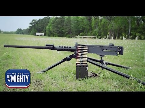 The Browning M-2 "Ma Deuce" .50-cal machine gun is one bad mother of a weapon