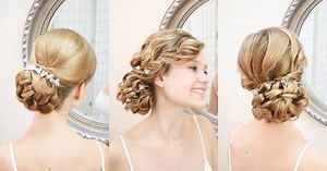 35K views · 661 reactions | So many options for lowdos...smooth or curly! Upcoming hands on classes: Las Vegas - Sunday Sept. 18th Chicago - Sunday Oct. 9th Austin - Monday Oct. 17th Fort Lauderdale - Monday Feb. 20th, 2017 Register at www.thebridalbeautysalon.com DVDs and crystal hairpins! www.thebridalbeautysalon.com Learn online! | Braids by Color | Facebook