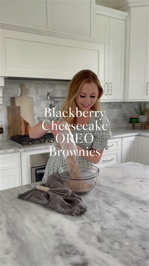 BlackBerry Cheesecake Oreo Brownies