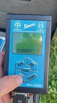 Programming FYO Sport software on a Piaggio NRG Power purejet using the piaggio scooter diag tool