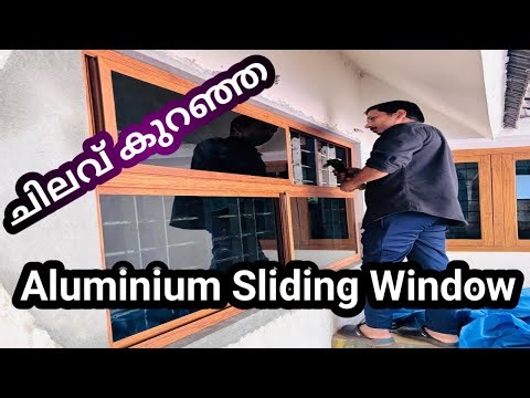 Aluminium sliding window | ഏറ്റവും ചിലവ് കുറച്ചു എങ്ങനെ ചെയ്യാം | Full making video