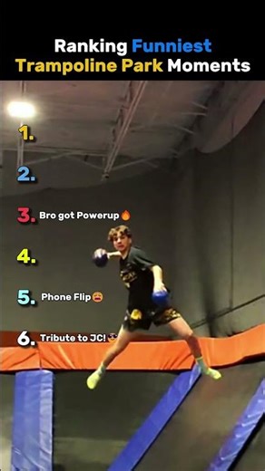 Ranking Funniest Trampoline Park Fails