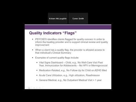 Using PSYCKES for Clinical Care and Care Coordination