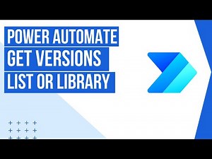 Power Automate Get Versions