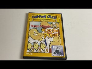 Opening to cartoon craze presents Popeye & friends let’s sing with Popeye DVD (2004)