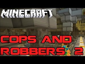Minecraft: COPS AND ROBBERS Mini Game #2 - Mit BrokenthumbsTV, Ungespielt RewindmeLP und Kadlmedia