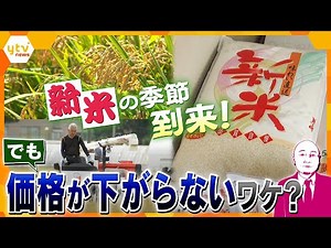 【タカハシ解説】コメ不足のなか新米が流通しても価格は高いまま…備蓄米の放出に消極的な政府…そこには政治的な思惑も？