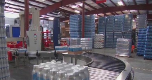 Locally sourced water company revives old mining town