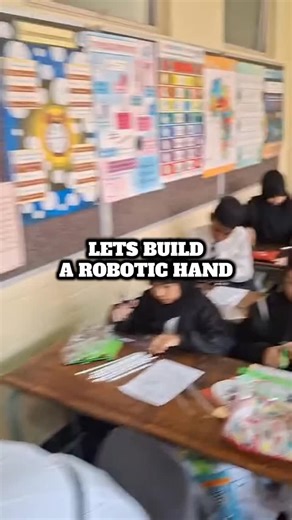 Anjuman Islam Primary School | … Our Grade 3 learners building a robotic hand using cardboard, straws and wool for their coding and robotics lesson 👏🏻🤩🤖 | Instagram