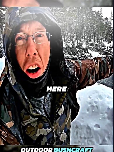 Hot Tent Camping in Blizzard P8