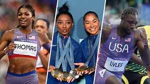 Watch: Dazzling performances on gymnastics' last day and more Day 10 highlights