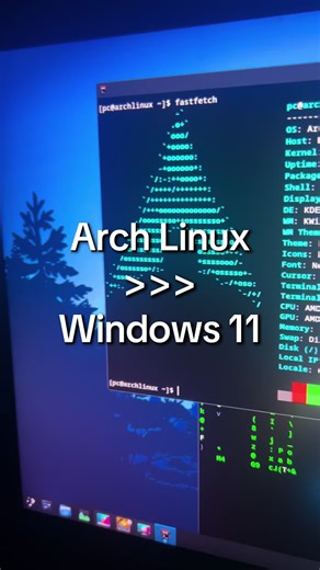 Why Arch Linux Excels Over Windows 11