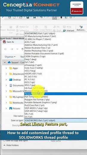 How to Add a Custom Thread Profile in SOLIDWORKS | Step-by-Step Guide