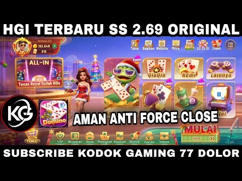 TERBARU ‼️ HGI PLAYSTORE TERBARU SS 2.69 X8 KACAMATA ORIGINAL || GAME HGI PLAYSTORE