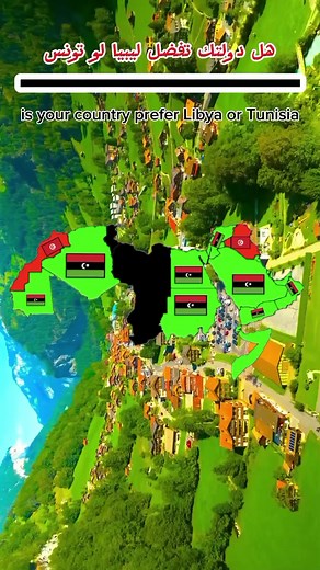 Aerial Views of Libya and Tunisia's Landscapes