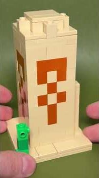 Building a desert temple out of lego! Part 3! Free instructions below! #minecraft #lego