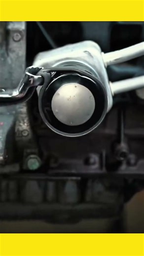 Simple tool to remove a stuck oil filter #repairing #tooltips #shorts