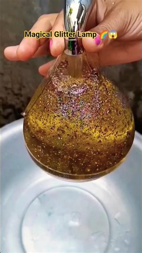 DIY Glitter Lamp: Ghar par banayein ek sundar Glitter Lamp! ✨