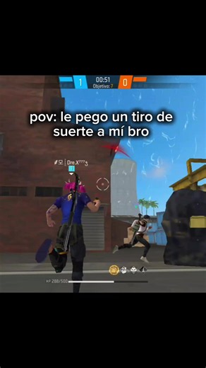 Amor reacciona al tiro de suerte de Andrés | Los Hermanos Gamer Free Fire