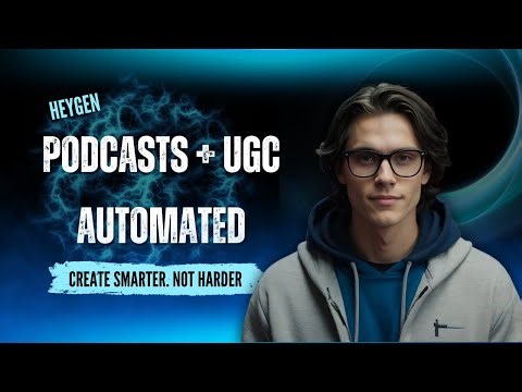 AI Podcasts & UGC Ads in Minutes with HeyGen