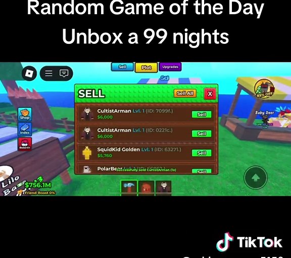 Unboxing 99 Nights in the Forest Adventure