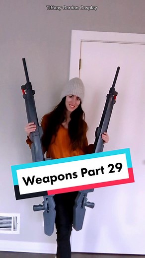!FAKE PROP! Weapons I've made Part 29: The Buster Rifles from Gundam. I made them out of CPVC pipes, EVA foam and magnets. Tutorial coming soon to my YouTube channel! Blueprint available on my Website. #props #propmaker #gundam #gundamcosplay #busterrifle #foam #evafoam #handmade #cos #cosplay #cosplayer #anime #tiffanygordoncosplay