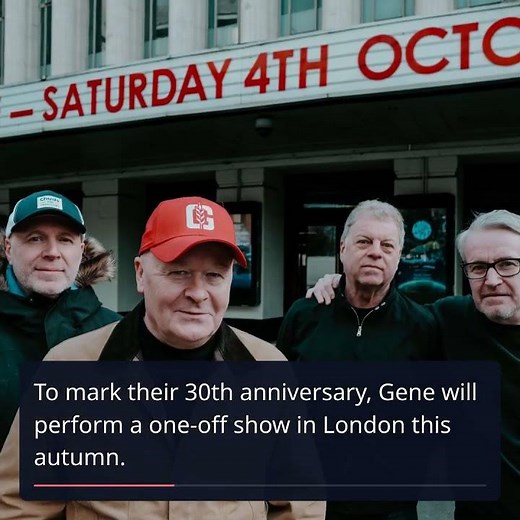 90s Rock Icons Gene Reunite for Special London Gig After 21 Years