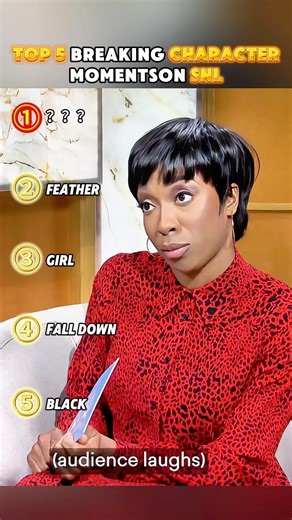 Top 5 breaking character moments on snl #show #funny #comedy #video #prank #prank #fyp