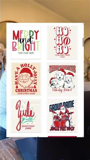 Designing holiday tees in under 30 seconds