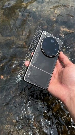 Oppo Find X9 Ultra Water Proofing durability IP69k test! beautiful luxury design.
