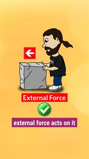Newton’s First Law of Motion ⚡ | Law of Inertia Explained in 40 Seconds | Class 9 & 11 Physics