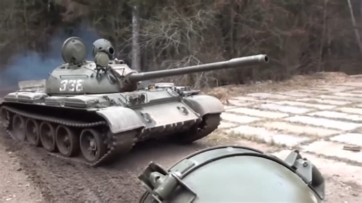 Russia sent a 70 year old tank packed with explosives