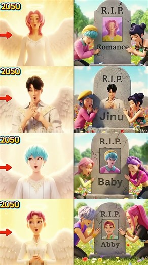 Saja Boys Turn Into Angels Singing *Pokedance* #shorts