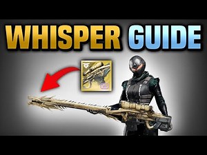 Whisper Mission + Exotic Quest FULL GUIDE (Craftable Trait + Catalyst) 【 Destiny 2 】