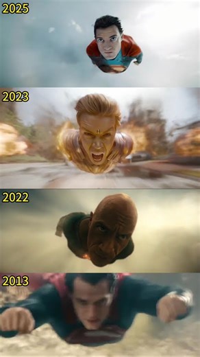 Superman Flying Comparison 💎 #superman #blackadam #superhero #shortvideo #shorts