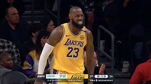 👑 The Lakers move to 6-0 at home behind LeBron James' third consecutive triple-double! #LakeShow 📊35 PTS | 14 AST | 12 REB 📲 Watch every game live on NBA League Pass 👉 http://bit.ly/3QAAQIJ | NBA Australia