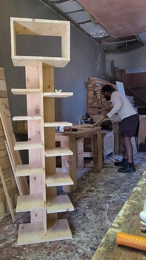 Custom Shoe Rack Build Video: Carpenter's Guide to DIY Shoe Storage