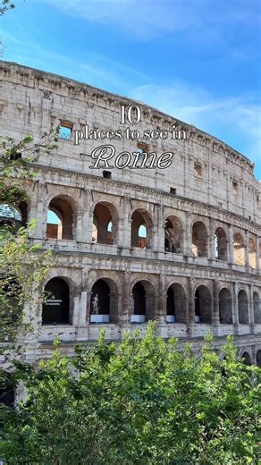 GUIDE & TIPS BELOW ⬇️ Planning a trip to Rome? 🇮🇹 This ultimate 2-day itinerary features 10 must-see spots, all in walking order! This guide has all the major iconic landmarks in Rome (minus the Vatican) for the perfect two-day adventure. 📌 SAVE this for your next trip! Day 1: 1. The Colosseum ✨Tip: Definitely explore inside! Tickets are only guaranteed through colosseo.it and need to be booked in advance during peak season. 2. Roman Forum ✨Tip: Included with your Colosseum ticket, or just en