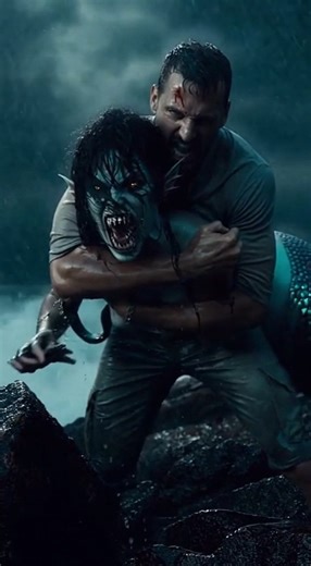 This is NOT the Little Mermaid you know. Her scream is chilling! Wait for the ending...😱 #reels #fyp #monster #mermaid #horrorreel The deep sea holds ancient, terrifying secrets. This man is fighting for his life against a mythological beast that refuses to be tamed. The sheer power and primal fear in this moment are shocking. What would you do if you came face-to-face with a creature like this during a storm? Let us know in the comments! Double Tap if you love a good creature feature! 🌊 #Reel