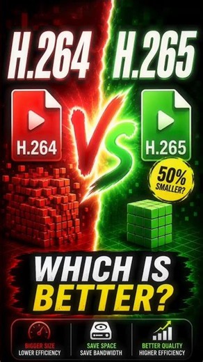 H.264 vs H.265: Which Video Codec Is Better? 🔥